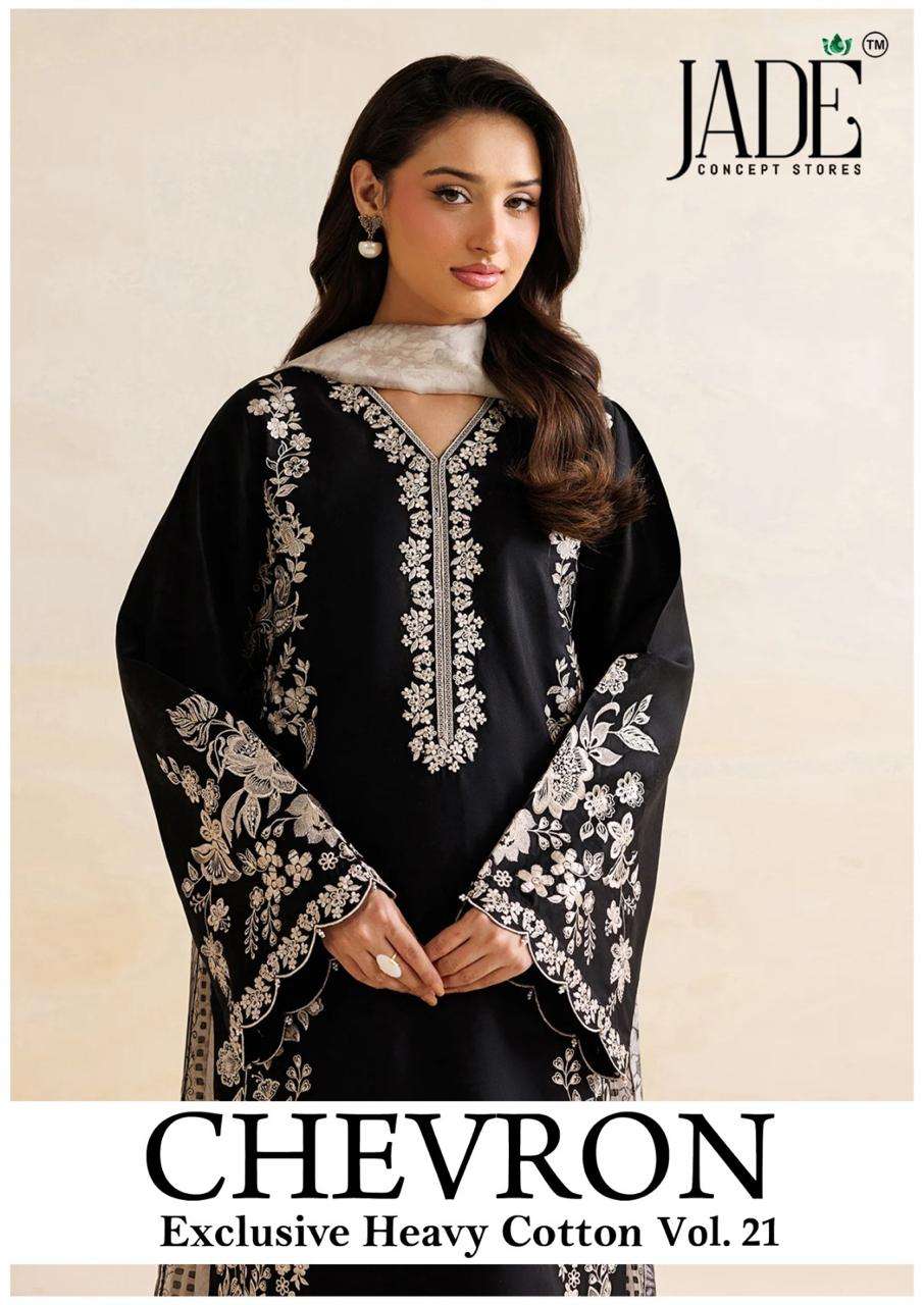 CHEVRON EXCLUSIVE HEAVY COTTON VOL - 21 BY JADE 